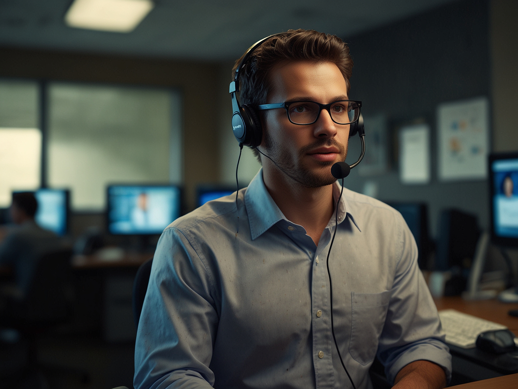 Contact support visual